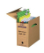 Archivbox tric system 100421089, A4, braun, innen 15,8x30,8x33,3cm, Karton