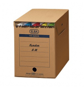 Archivcontainer tric system 100421090, A4, braun, innen 33,3x23,6x30,8cm (TxBxH), Karton