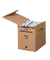 Archivcontainer tric system 100421090, A4, braun, innen 23,6x30,8x33,3cm, Karton