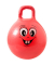 Hüpfball Happy Face rot Kunststoff 45,0-50,0 cm
