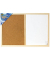 Kombitafeln 568016, Kork/Whiteboard, Holz