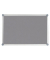 Pinnwand 2000 pro 6294484, 120x90cm, Textil, Aluminiumrahmen, grau