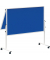 Moderationstafel Solid 636 64 82, 120x150cm, Filz + Filz (beidseitig), pinnbar, klappbar, blau + blau