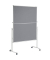 Moderationswand professionell, klappbar 120,0 x 150,0 cm