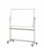 Stativdrehtafel-Whiteboard MAULpro, 6336484, 135x195x65cm (BxHxT), emailliert, Aluminium