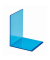 Buchstützen blau