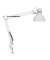 study Schreibtischlampe weiß mit Tischklemme