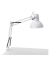 study Schreibtischlampe weiß mit Tischklemme