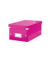 Aufbewahrungsbox Click & Store WOW 6042-00-23 mit Deckel, für DVDs, außen 352x206x147mm, Karton pink metallic