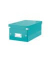 Aufbewahrungsbox Click & Store WOW 6042-00-51 mit Deckel, für DVDs, außen 352x206x147mm, Karton eisblau metallic