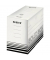 Archivbox Solid 6129-00-01, A4, weiß, Pappe
