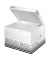 Archivbox 6118-00-01, weiß, Pappe