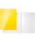 Schnellhefter WOW 3001-00-16, A4, gelb, Karton, 300g, Vorderdeckel opak