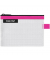 Reißverschlusstasche WOW Traveller Zip, S, EVA, 140x105mm, pink