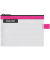 Reißverschlusstasche WOW Traveller Zip, S, EVA, 140x105mm, pink
