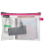 Reißverschlusstasche WOW Traveller Zip, M, EVA, 240x170mm, pink