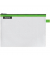 Reißverschlusstasche WOW Traveller Zip, M, EVA, 240x170mm, grün