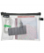 Reißverschlusstasche WOW Traveller Zip, M, EVA, 240x170mm, schwarz