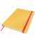 Notizbuch Cosy 4482-00-19 gelb B5 kariert 100g 80 Blatt 160 Seiten mit Gummiband