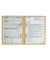 Schnellhefter 3030-00-11, A4, chamois, Karton, 320g, Vorderdeckel chamois / opak