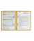 Schnellhefter 3030-00-11, A4, chamois, Karton, 320g, Vorderdeckel opak