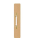 Heftstreifen lang 37000011, 60x1x305mm, Recyclingkarton mit Kunststoffdeckleiste, chamois