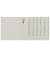 Kartonregister 1353-00-85, A bis Z, A4 halbe Höhe, 100 g/m², graue Taben, 150 x 10-teilig