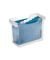 H&auml;ngeregister-Box 1993-00-03 Mini Aktei, frost, f&uuml;r 20 Mappen A4