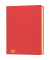 Ordnungsmappe 4618-2, 20-teilig blanko, rot, A4, 20 F&auml;cher
