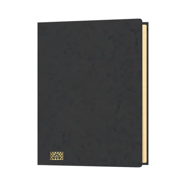 4002871461894 - Ordnungsmappe 4618-9 20-teilig blanko schwarz A4 20 Fächer 4002871461894 RNK