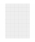 Briefblock 1052688, Lineatur 22 / kariert, A4, 60g, rot, 100 Blatt