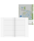 Schulheft 10-4412501 Recycling, Lineatur 25 / liniert mit weißem Rand, A4, 80g, grau/grün, 16 Blatt / 32 Seiten