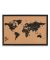 Pinnwand World, 11571, 60x40cm, Kork, Holz