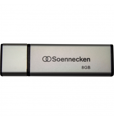 USB-Stick 71616 USB 2.0 schwarz/silber 8 GB