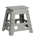 Klapphocker 13036 Schemel, 1 Stufe, grau, Polypropylen (PP)