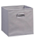 Aufbewahrungsbox 14110, 30 Liter, au&szlig;en 320x320x320mm, Stoff grau