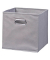 Aufbewahrungsbox 14110, 30 Liter, au&szlig;en 320x320x320mm, Stoff grau