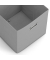 Aufbewahrungsbox 14110, 30 Liter, au&szlig;en 320x320x320mm, Stoff grau