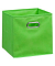 Aufbewahrungsbox 14114, 30 Liter, au&szlig;en 320x320x320mm, Stoff gr&uuml;n