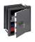 Tresor 23580 WT 616 K 39kg anthrazit mit Doppelbartschloss Stahl
