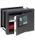 Tresor 23590 WT 614 E FP 27,5kg anthrazit mit Fingerabdruckschloss Stahl