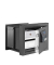 Tresor 23590 WT 614 E FP 27,5kg anthrazit mit Fingerabdruckschloss Stahl