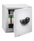 Tresor 41810 WS Office 821 E FP 85 l 205kg lichtgrau mit Fingerabdruckschloss Stahl