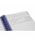 Collegeblock 2349 Officebook date notes action, liniert / liniert Rand links, A4+, 90g, schwarz, 80 Blatt
