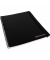 Collegeblock 2352 Officebook, kariert / kariert Rand beidseitig, A4+, 90g, schwarz, 80 Blatt