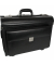 Pilotenkoffer LEIPZIG 48,5 x 39,5 x 26 cm (B x H x T) Zahlenkombinationsschloss Leder schwarz
