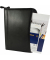 Schreibmappe DORTMUND 34 x 27 x 2,5 cm (B x H x T) Rindsleder schwarz