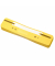 Heftstreifen kurz 3175, 3,4x15cm (BxL), Polypropylen (PP) mit Kunststoffdeckleiste, gelb