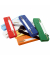 Heftstreifen kurz 3167, 3,4x15cm (BxL), Polypropylen (PP) mit Kunststoffdeckleiste, farbig sortiert