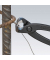 Rabitzzange 99 00 280 280mm DIN/ISO9242 Kopf poliert Griff sw